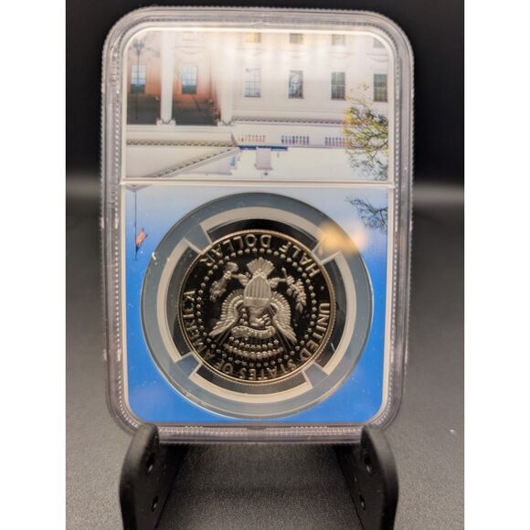 2021-S Kennedy Half PF69 Ultra Cameo NGC Early Releases Portrait Label